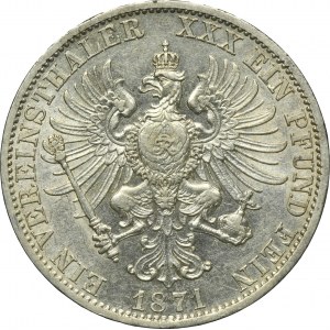 Germany, Kingdom of Prussia, Wilhelm I, Thaler Berlin 1871 A