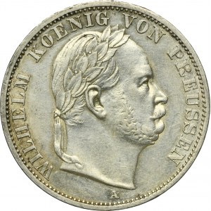 Germany, Kingdom of Prussia, Wilhelm I, Thaler Berlin 1866 A