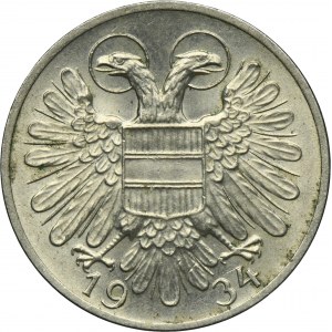 Austria, First Republic, 50 Groschen Wien 1934 - RARE