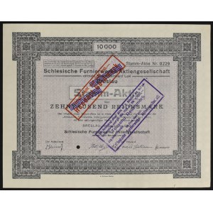Wrocław, Schleschische Furnierwerke AG, 10 000 marks 1923