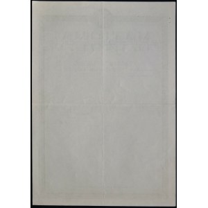 National Lebensversicherungs AG, dodatok k poistnej zmluve 1937