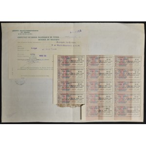 Indonesien/Niederlande, Nieuw Tjisalak - Cultur Maatschappij, Aktion 20 Gulden, Den Haag 1927