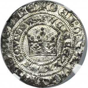 Bohemia, Wenceslaus II, Groschen Kuttenberg - NGC MS62