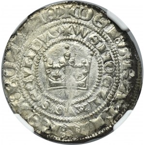 Bohemia, Wenceslaus II, Groschen Kuttenberg - NGC MS62