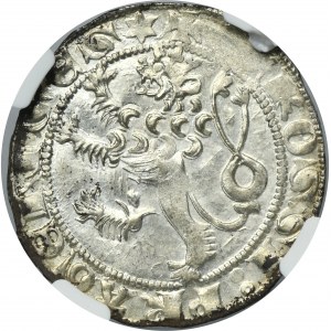 Bohemia, Wenceslaus II, Groschen Kuttenberg - NGC MS62