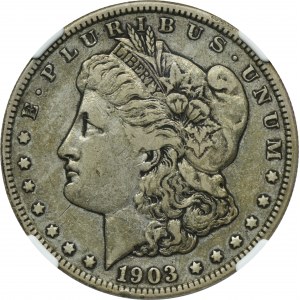 USA, 1 Dollar San Francisco 1903 S - Morgan - NGC VF35