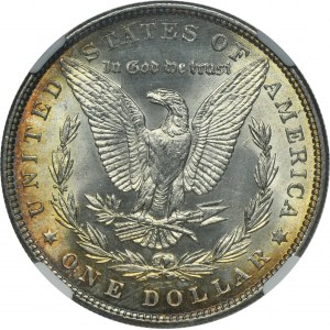 USA, 1 Dolar Filadelfia 1886 - Morgan - NGC MS62