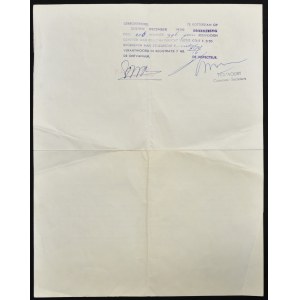 Deed of assignment of securities - Rotterdam 1963