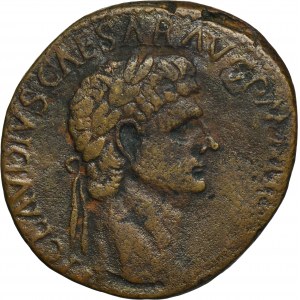 Roman Imperial, Claudius, Sestertius - IMITATION