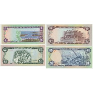 Jamajka, zestaw 1-5 dolarów 1977 (4 szt.) - seria kolekcjonerska