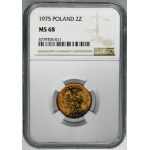 2 zlaté 1975 - NGC MS68
