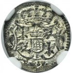 Augustus III of Poland, 1 Pfennig Dresden 1744 FWôF - NGC MS65