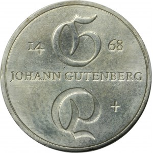 Germany, DDR, 10 Mark Berlin 1968 - Jan Gutenberg - GCN MS65