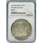 Niemcy, Elektorat Bawarii, Maksymilian I, Talar Monachium 1625 - NGC AU55