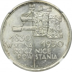 Banner, 5 zlatých 1930 - NGC MS62