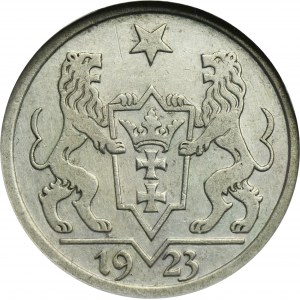 Free City of Danzig, 1 gulden 1923 - GCN AU53