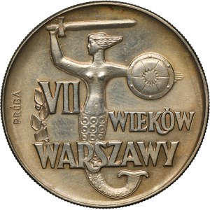 PRÓBA, 10 złotych 1965 VII Wieków Warszawy