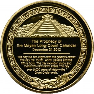 Mexico, Token, Prophecy of the Mayan Long-Count Calendar 2012