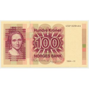 Norvège, 100 couronnes 1994