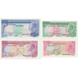 Sao Tomé and Principe, set 50-1.000 Dobras 1982 (4 pcs.)