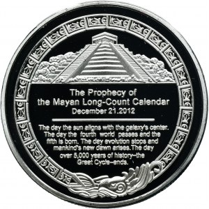 Mexico, Token, Prophecy of the Mayan Long-Count Calendar 2012