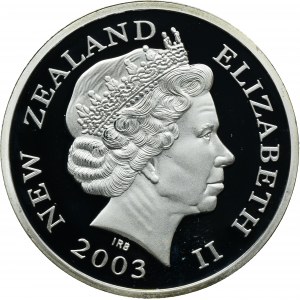 New Zealand, Elizabeth II, 1 Dollar Llantrisant 2003 - One Ring