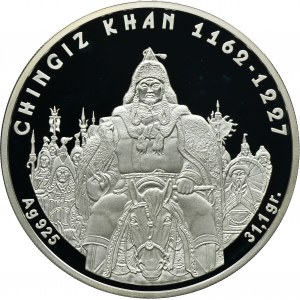 Kazakhstan, 100 Tenge Öskemen 2005 - Great Leaders, Genghis Khan