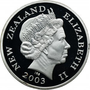 New Zealand, Elizabeth II, 1 Dollar Llantrisant 2003 - One Ring