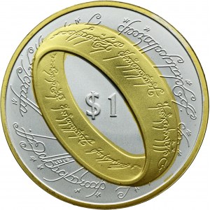 New Zealand, Elizabeth II, 1 Dollar Llantrisant 2003 - One Ring