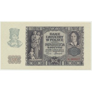 20 złotych 1940 - K -