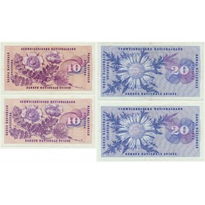 Switzerland, set 10-20 Francs 1959-74 (4 pcs.)