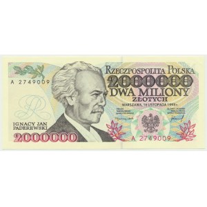 2 miliony złotych 1993 - A -