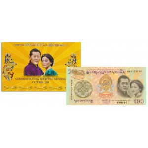 Bhutan, 100 Ngultrum 2011 - Commemorative note