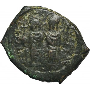 Cesarstwo Bizantyńskie, Justyn II, Pół follisa