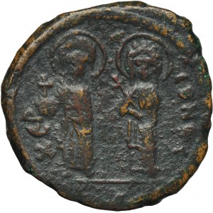 Cesarstwo Bizantyńskie, Maurycjusz Tyberiusz, 8 Pentanummia / Follis