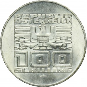 Austria, II Republika, 100 Szylingów Wiedeń 1975 - Szyling