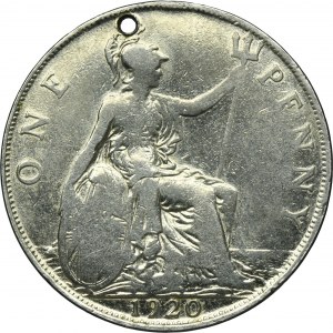 Great Britain, George V, 1 Pence 1920