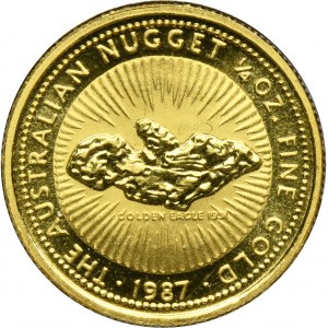 Australia, Elizabeth II, 25 Dollar Perth 1987 - Australian Nugget