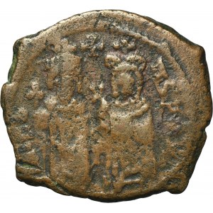 Byzantine Empire, Phocas, Half follis