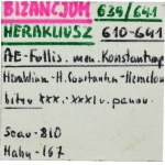 Cesarstwo Bizantyjskie, Herakliusz, Herakliusz Konstantyn i Heraklonas, Follis