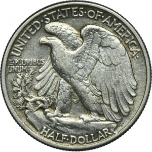 USA, 1/2 Dolara Filadelfia 1942 - Liberty
