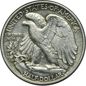 USA, 1/2 Dollar Philadelphie 1942 - Liberté