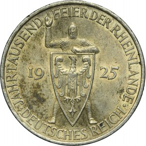 Germany, Weimar Republic, 5 Mark Berlin 1925 A