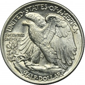 USA, 1/2 Dollar Philadelphia 1943 - Liberty