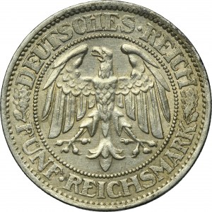 Niemcy, Republika Weimarska, 5 Marek Berlin 1931 A - Dąb