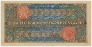 Československo, 50 korún 1922