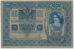 Československo, 10 korún (1919) za 1 000 korún 1902