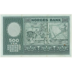 Norway, 500 Kroner (1970) - Brofoss & Ødegaard