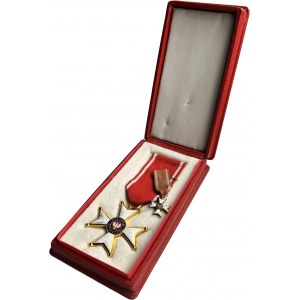 PRL, Knights Cross of the Order of Polonia Restituta with a miniature