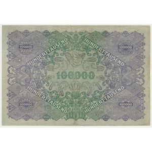 Austria, 100.000 koron 1922